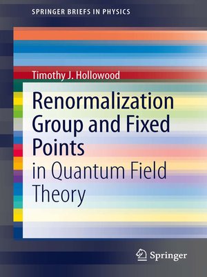 cover image of Renormalization Group and Fixed Points